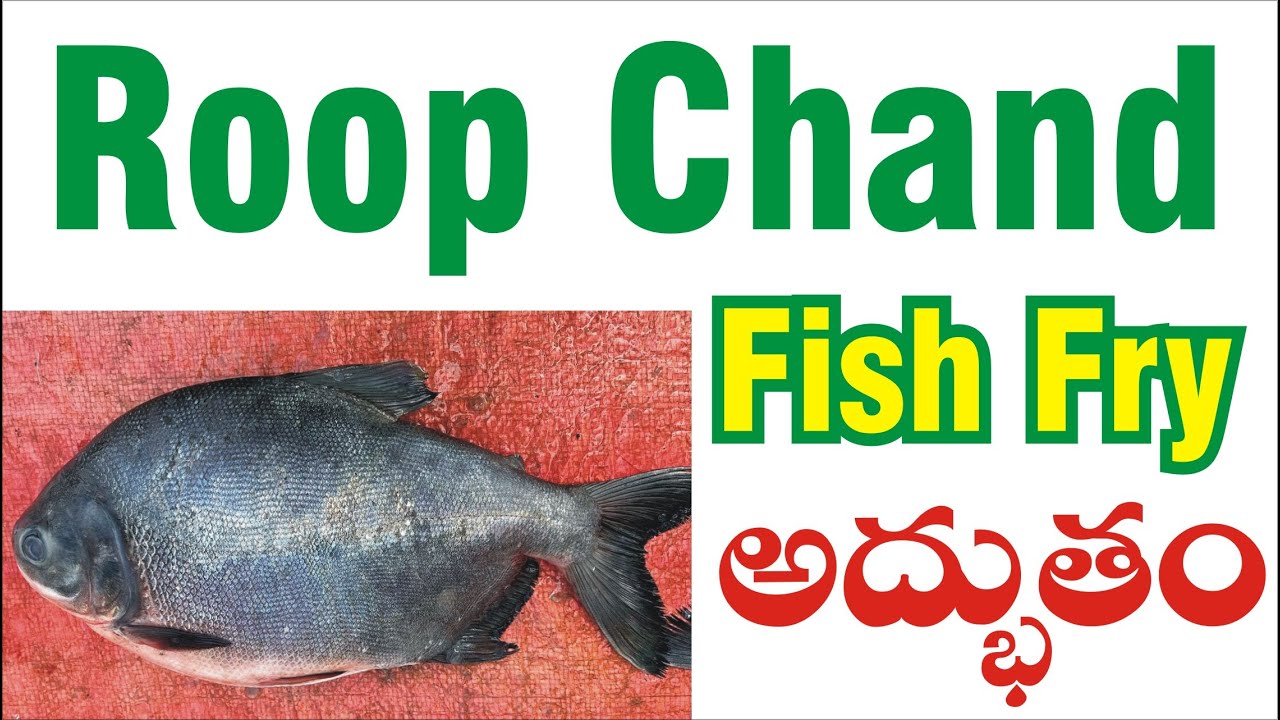 Fish Roop Chand How to make Roop Chand fish fry in telugu - YouTube