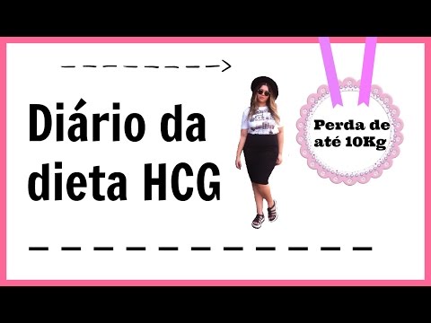 Diário da dieta HCG - Menos 10kg