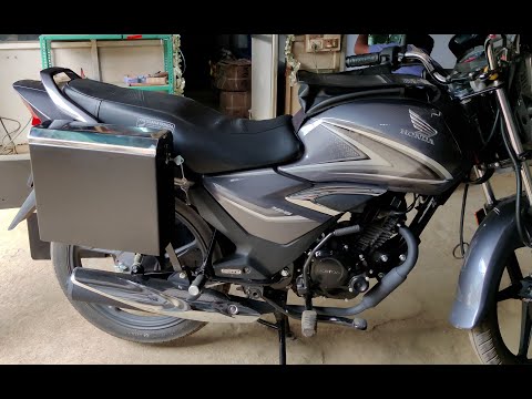 Honda CB Shine Bike Side Box Fitting  || Metal Box || Side box for Honda CB Shine - Steel