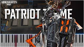 🎹Patriot | Arknights Boss Theme Piano Cover