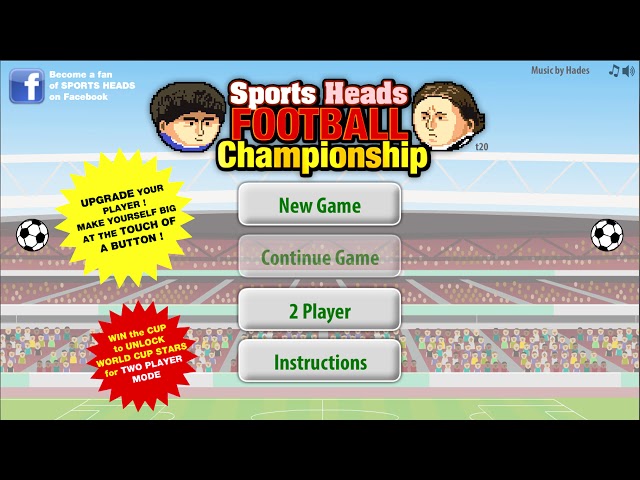 Sports Heads Football Championship - Play Sports Heads Football