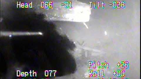 Dam inspection with dye injection