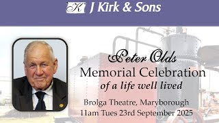 Peter Olds Memorial Celebration