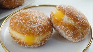 How To Make Lemon Filled Donuts