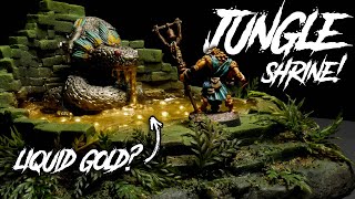 SHRINE of the SNAKE | Epic Jungle Scatter Terrain BUILD