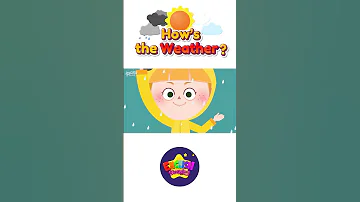 How S The Weather Weather Song Nursery Rhymes Educational Kids Songs ESL EFL Music Shorts 