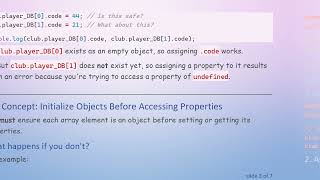 How to Declare a JavaScript Array of Objects Properly