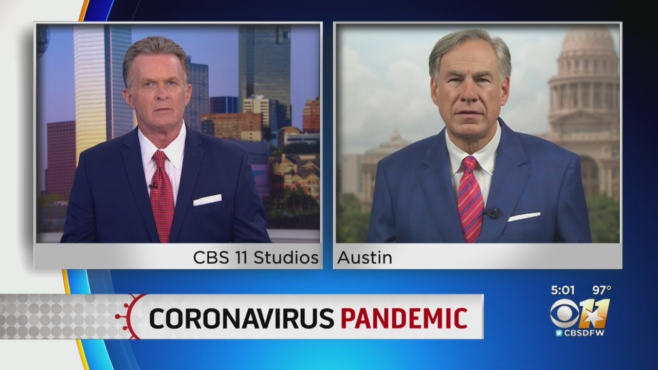 Gov. Abbott Discusses New Mask Mandate And COVID-19 In Texas In ...