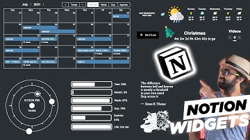 *FREE* Notion Add-Ons and Widgets || How to embed Amazing Widgets into Notion 2021