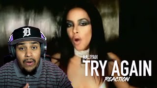 Aaliyah - try again (official video) [reaction video]