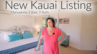 For Sale in Poipu Kai | 3 Bed, 3 Bath Vacation Rental Listing Tour