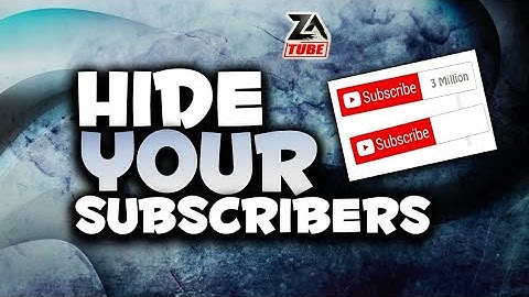 How we Hide or Unhide Our Youtube Channel Subscribers in 2021 | YT Creators