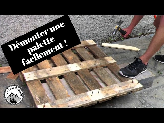 Comment démonter une palette facilement et rapidement - KASTOR Corp.