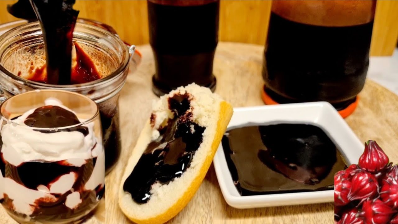 Gelée De Fleur D'hibiscus: Comment Je Réalise Ma Gelée De Fleur D'hibiscus, Bissap, Zobo,  Rosella