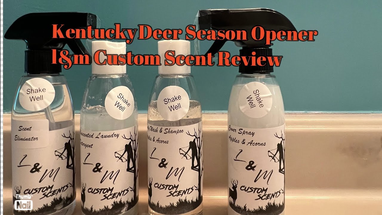 Scent eliminator and cover scent review from L&M custom scent. First