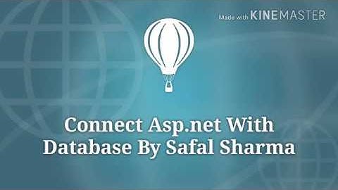 How to Connect Asp.net Project with MS Sql Database