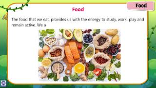 Famous Explore Green World System (Evironmental studies) || Class 3 || Chapter 3 || Food Profile