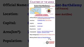 Countries Of The World About Saint Barthelemy Gustavia Mathuse
