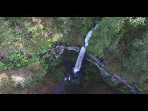 Niagara and Pheasant Creek Falls, second flight. by Douglass Burke