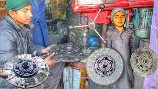 How to Repair a truck Clutch plate || Clutch Plate Complete Rebuilding Process.