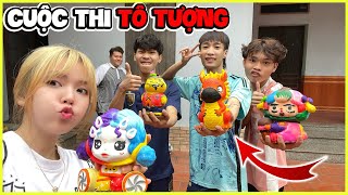 Bé Mon Thử Thách Cuộc Thi Tô Tượng Với Đức Mõm, White & LV | #bemontv #ducmomtv #bemon #ducmombemon