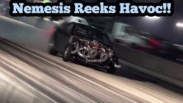 Nemesis Twin Turbo Mustang Reeks Havoc on No Prep!!