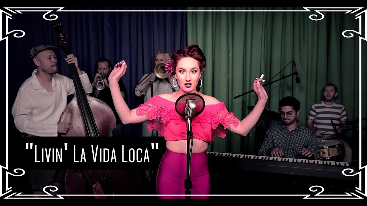 “Livin’ La Vida Loca/Vive La Vida Loca” (Ricky Martin) Caribbean Cover by Robyn Adele Anderson