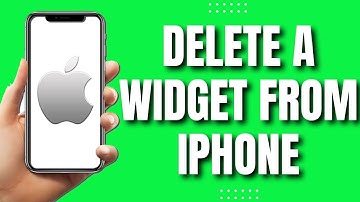How to Delete A Widget From iPhone
