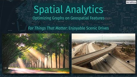 Pretty Trip Demo: Using Kinetica Graph Solvers to Find the Prettiest Route