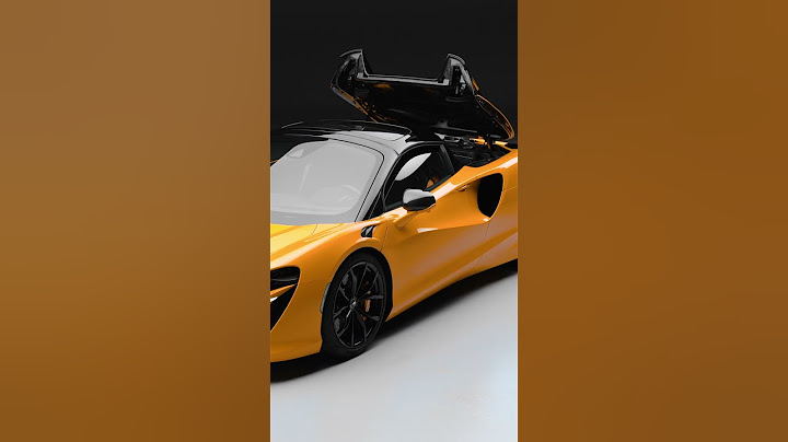 The new McLaren Artura Spider.