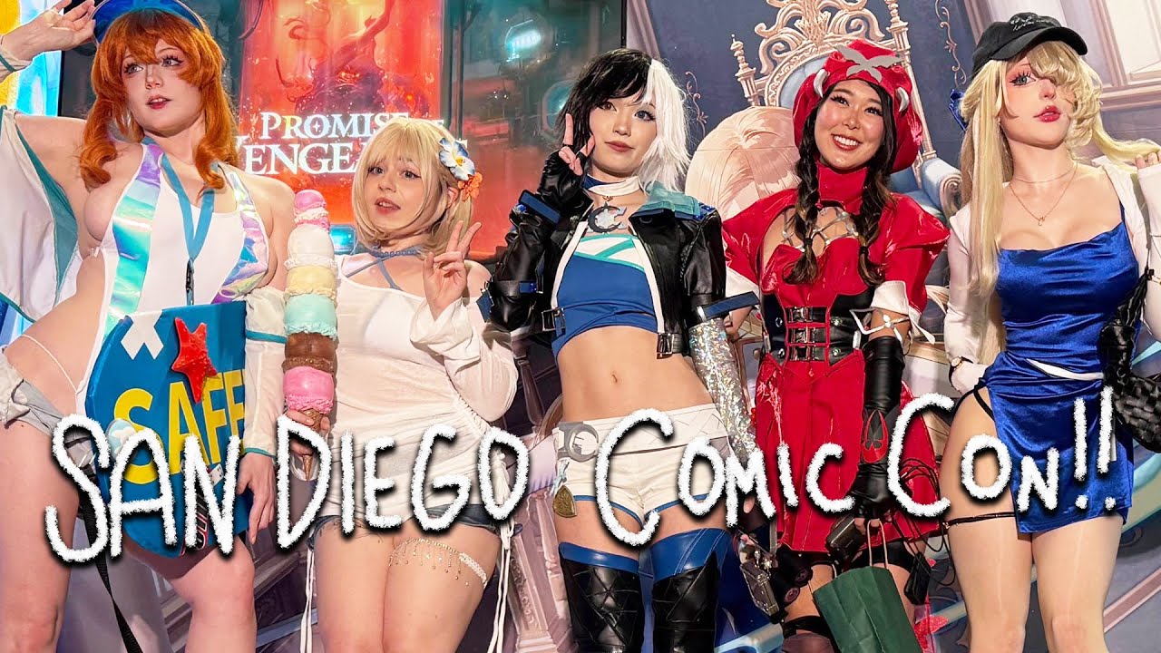 MY FIRST COMIC CON 【Giving $10,000 to Cosplayers, Marvel Rivals Booth, Luna Snow Cosplay】