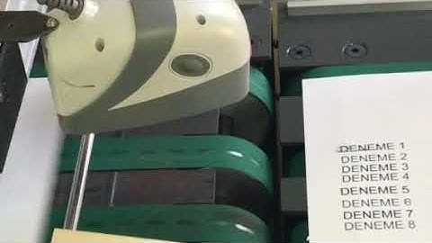 barcode control and matching system (OCR matching)