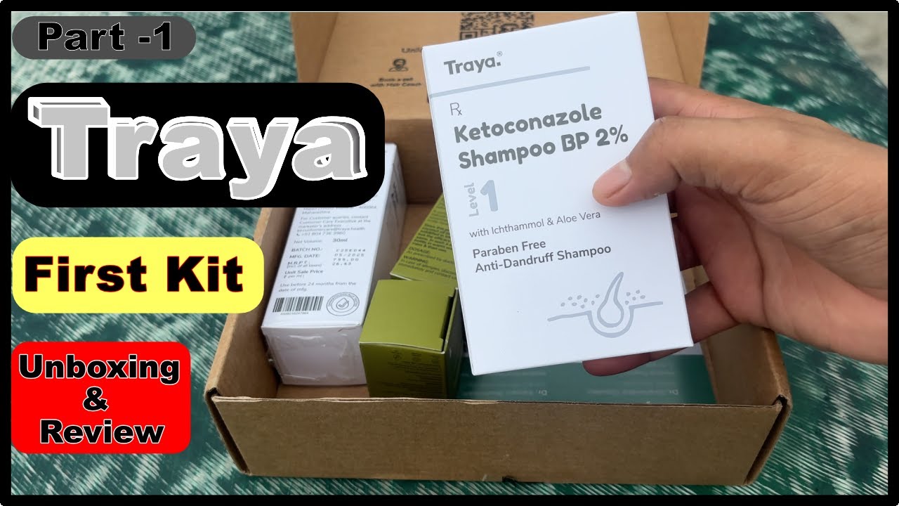 Traya first month kit Unboxing and Complete review with Traya official App interface || IN HINDI ||