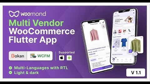 WooMond WooCommerce   Flutter eCommerce Mobile App @topnewcode