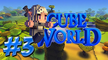 Cube World! Ep 3 - Huge Cave