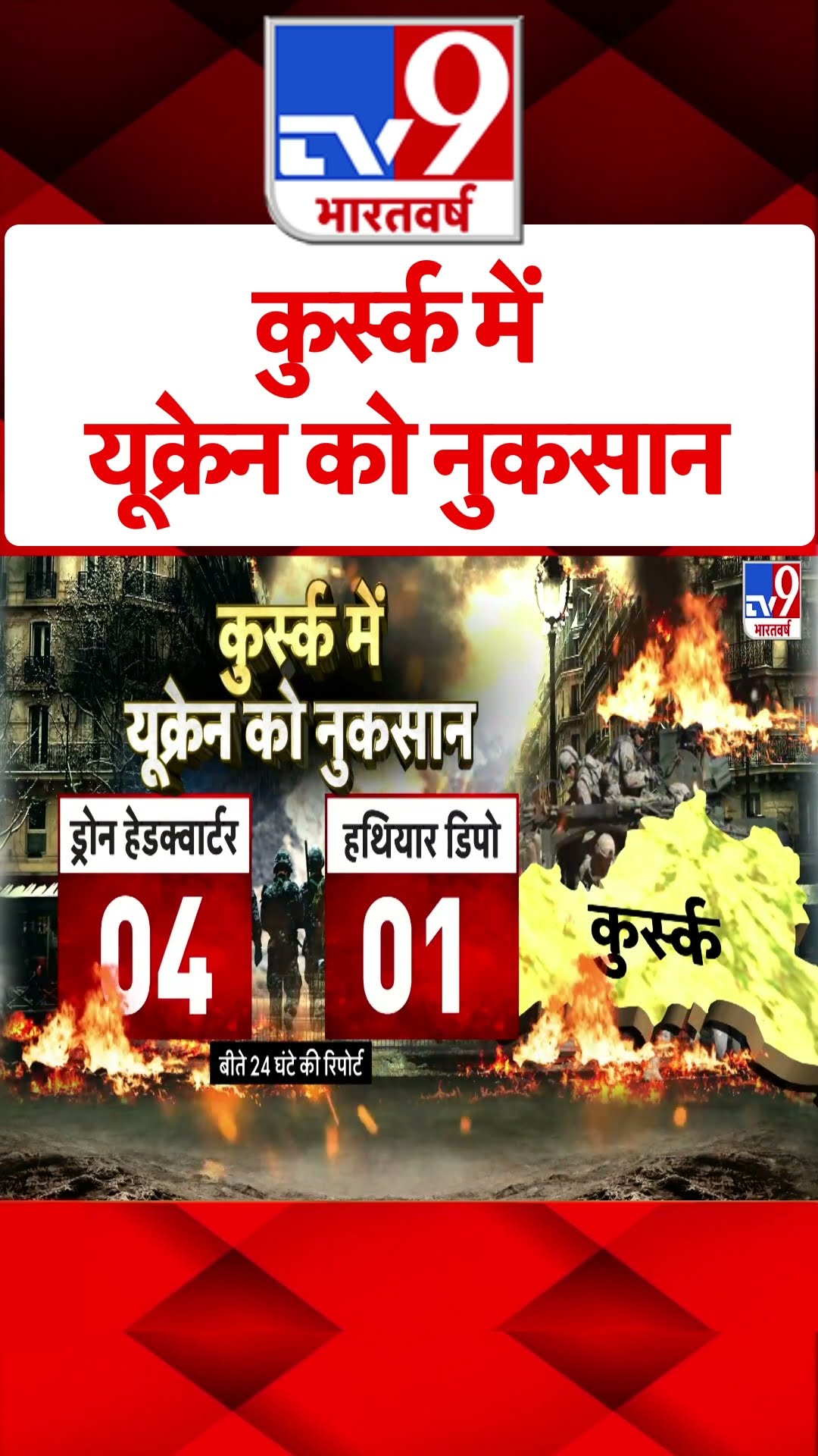 Russia Ukraine War : कुर्स्क में यूक्रेन को कितना नुकसान ? #ytshorts