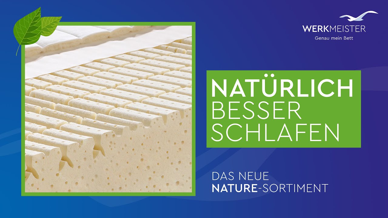 Werkmeister Nature: Matratzen und Kissen aus Naturlatex