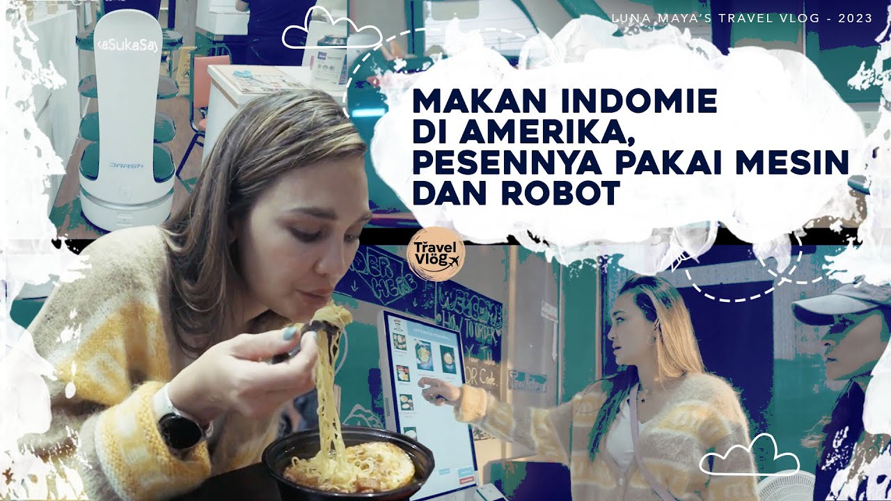 MAKAN INDOMIE DAN TES DNA DI AMERIKA SERIKAT, LUNA PENASARAN KIRA2 GARIS KETURUNANNYA DARI MANA YA??