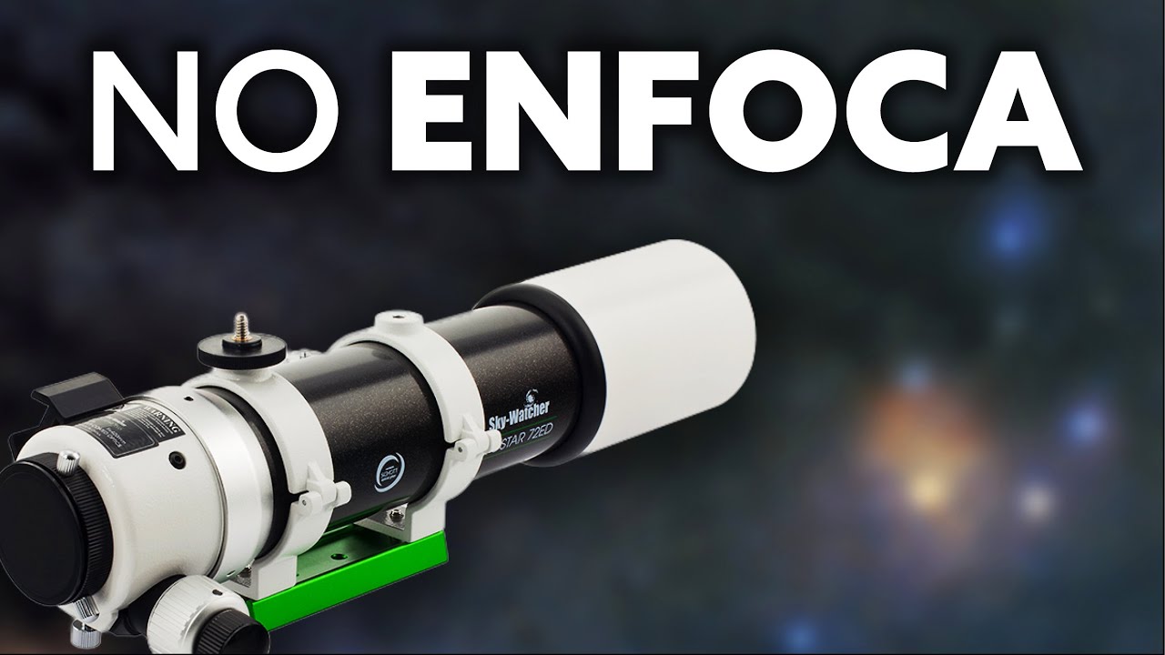 Mi nuevo telescopio NO ENFOCA Adaptador de autocentrado YouTube