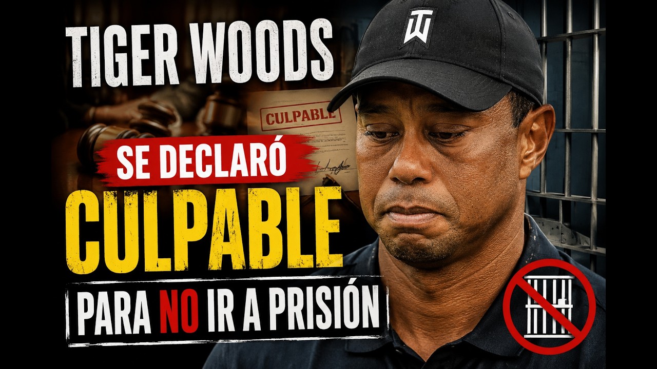Tiger Woods pacta con la Fiscalia para no ir a prision