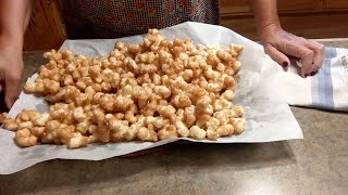 Caramel Puffed Corn/ Homemade Bucee Nuggets
