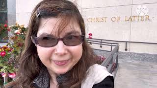 ASMR WOMAN Tours The Church of Jesus Christ of Latter-Day Saints in Los Angeles Temple 💜🙏😇👩 screenshot 2