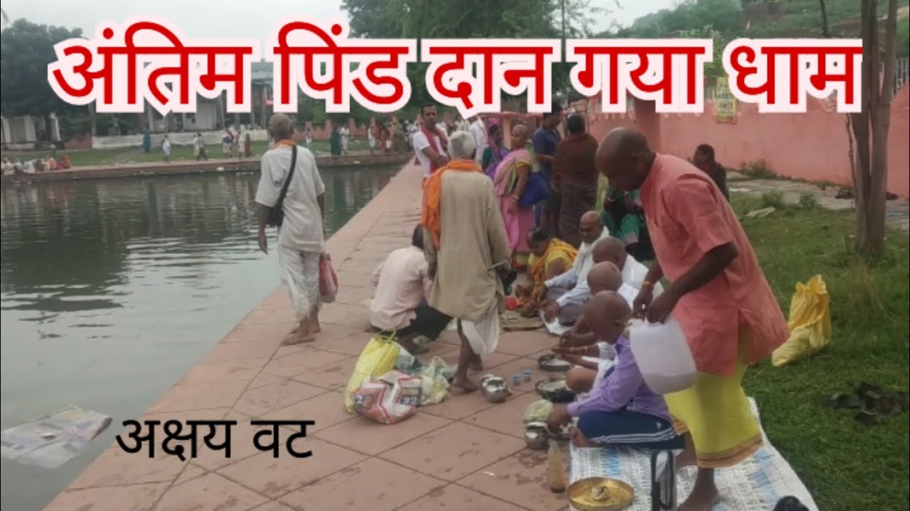 यात्रा गया धाम की | अक्षय वट पर पिंड दान | गया में अंतिम पिंड दान कहां किया जाता है |