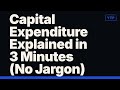 Capital Expenditure Explained in 3 Minutes (No Jargon)
