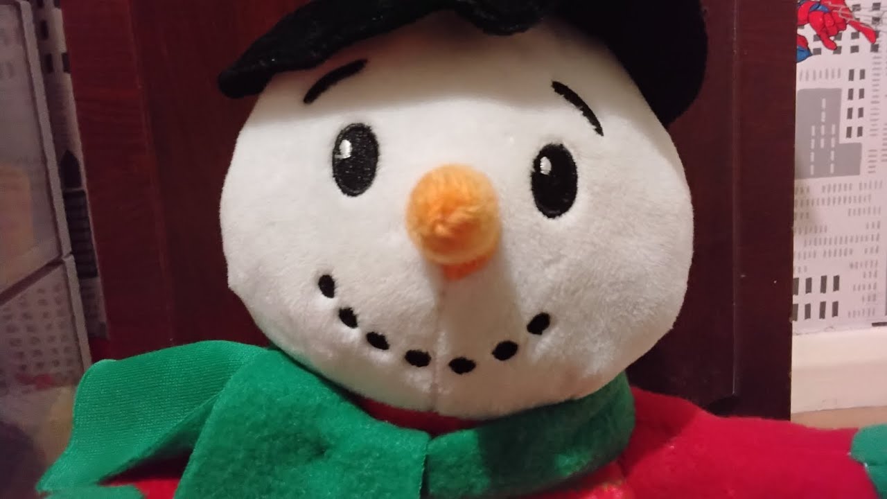 Gemmy spinning snowflake snowman 2019 CVS remake