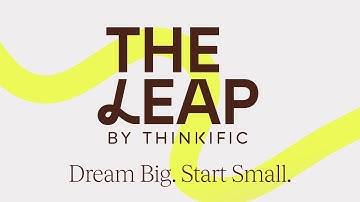 Introducing The Leap by Thinkific: Build and Sell Digital Products in Minutes. Powered by AI.