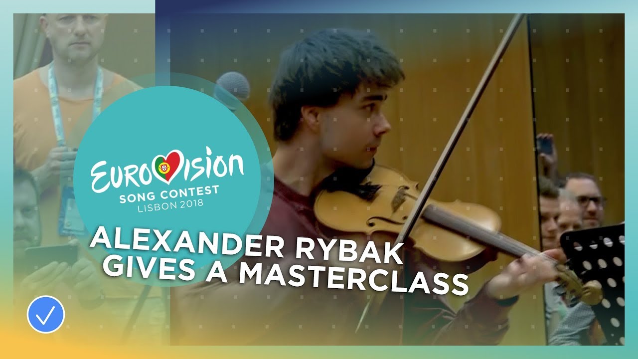 Alexander Rybak gives masterclass at Metropolitana School of Music in Lisbon