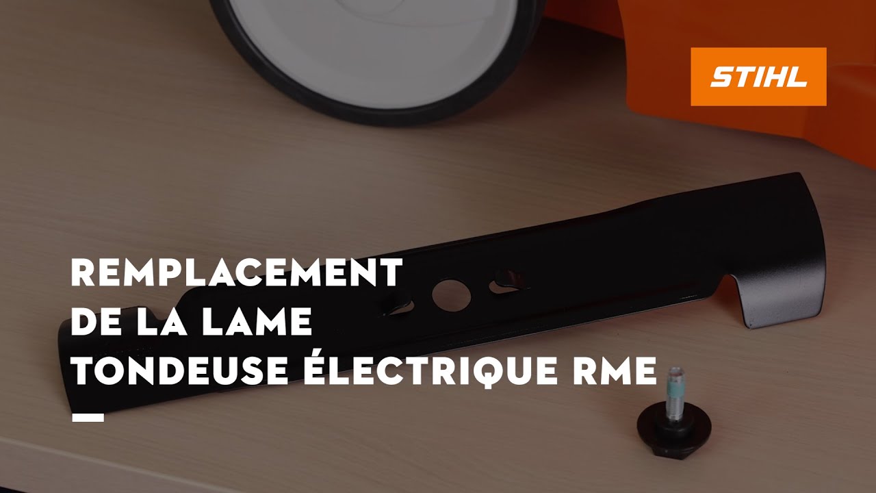 Comment remplacer la lame de votre tondeuse électrique | STIHL