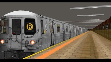 OpenBve Run Multiplayer RP: R46 R Train to Forest Hills 71st via 63rd