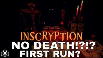 INSCRYPTION | No Death, Possible!? First Run! | Act 1